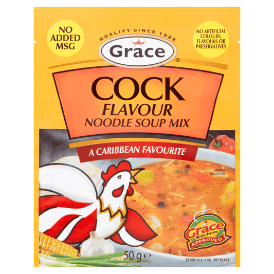 Grace Cock Flavour Soup Mix 50g - UK Food & Drink - 5035139215044