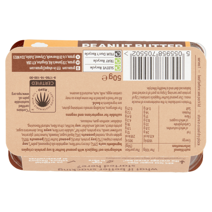 Graze 3 Peanut Butter Oat Boosts Flapjack Fingers 50g - UK Food & Drink - 5055958705502