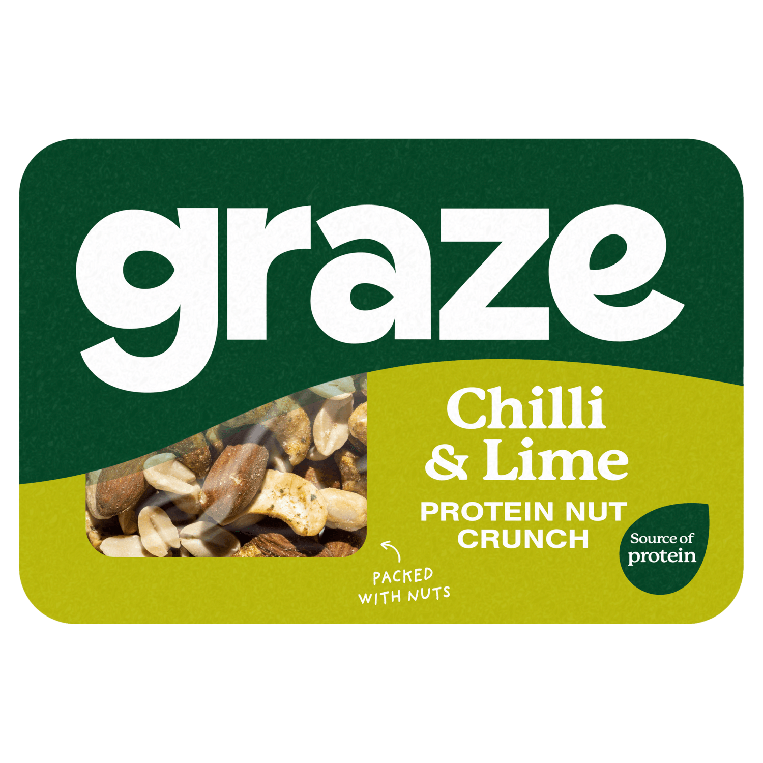 Graze Chilli & Lime Punchy Nut Power 38g - UK Food & Drink - 5055958706073