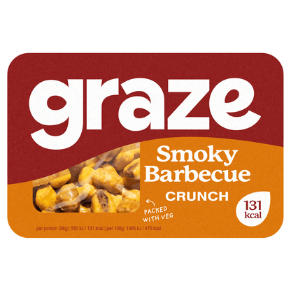 Graze Smoky Barbecue Crunch 28g - UK Food & Drink - 5055958706011