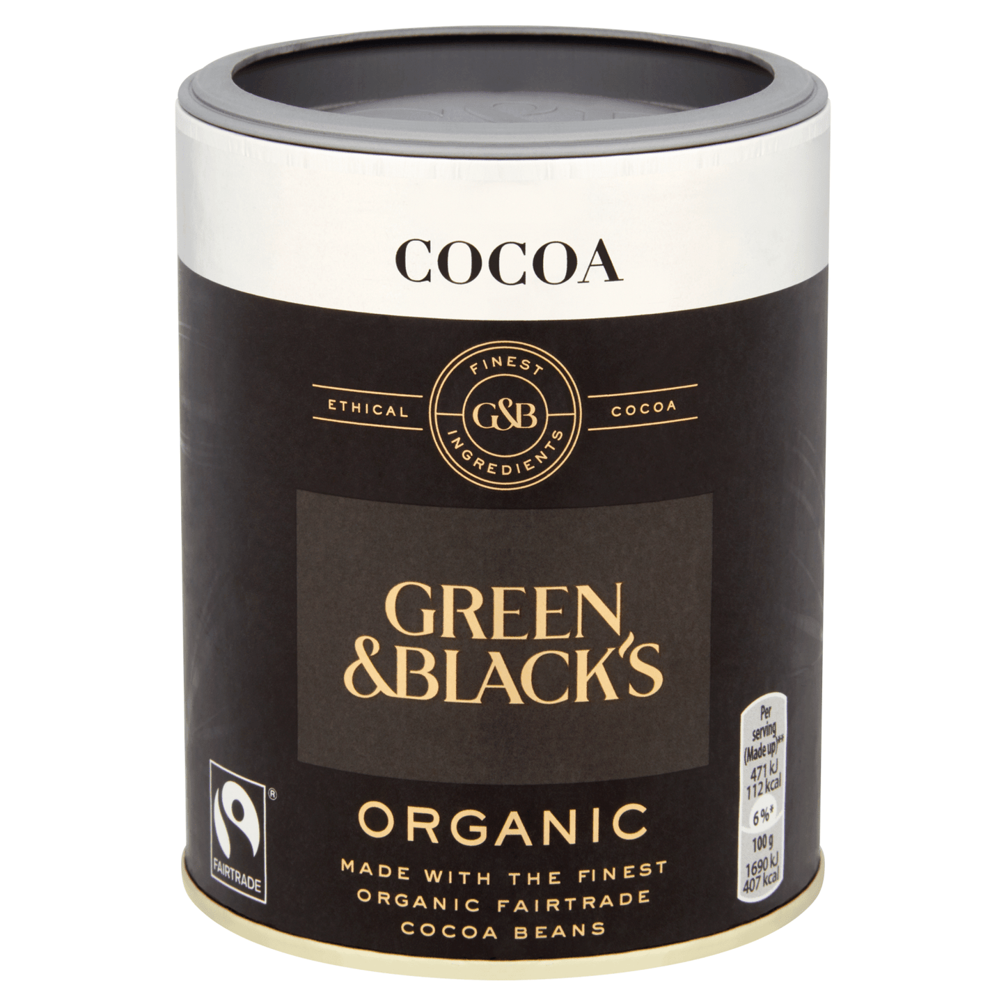 Green & Black's Organic Cocoa 125g - UK Food & Drink - 5011835101690