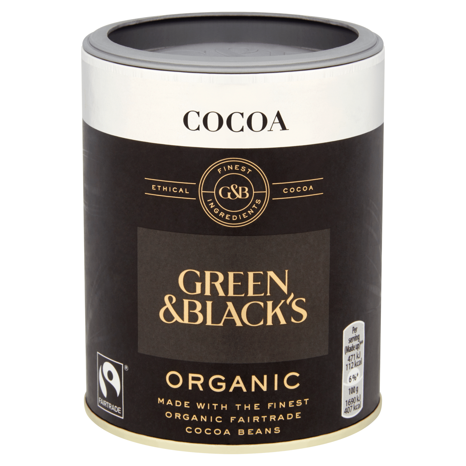 Green & Black's Organic Cocoa 125g - UK Food & Drink - 5011835101690