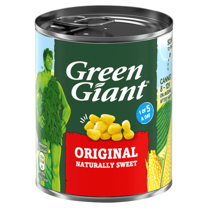 Green Giant Original Naturally Sweet Corn 198g - UK Food & Drink - 5010046001003