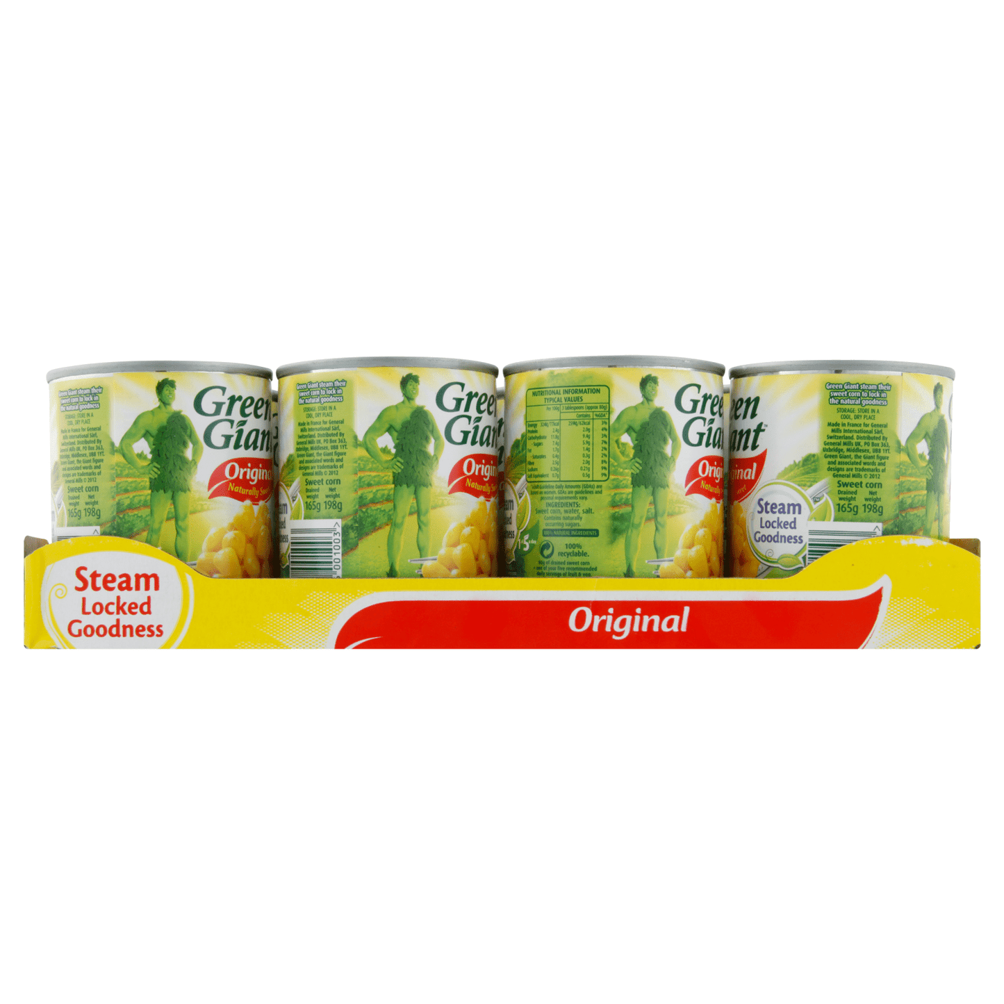 Green Giant Original Naturally Sweet Corn 198g - UK Food & Drink - 5010046001003