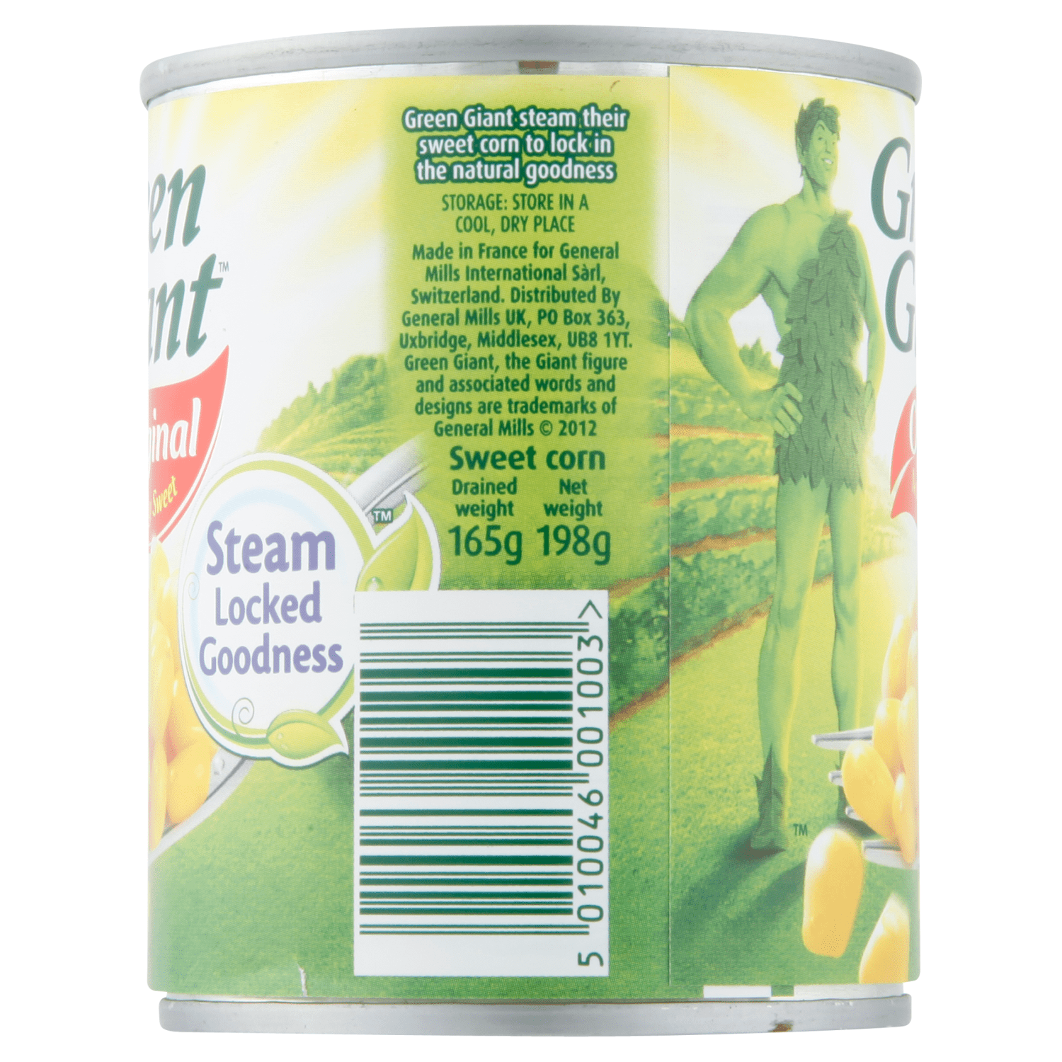 Green Giant Original Naturally Sweet Corn 198g - UK Food & Drink - 5010046001003
