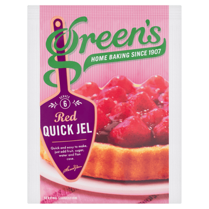 Green's Red Quick Jel 35g - UK Food & Drink - 5056036501962