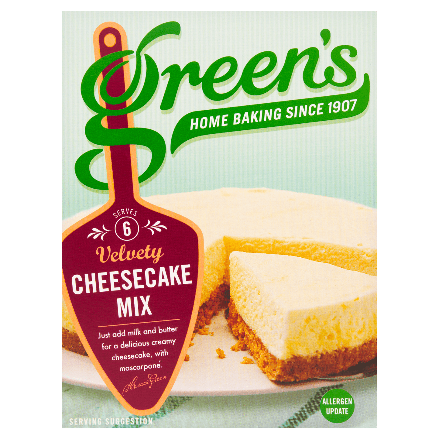 Green's Velvety Cheesecake Mix 259g - UK Food & Drink - 5000318107281