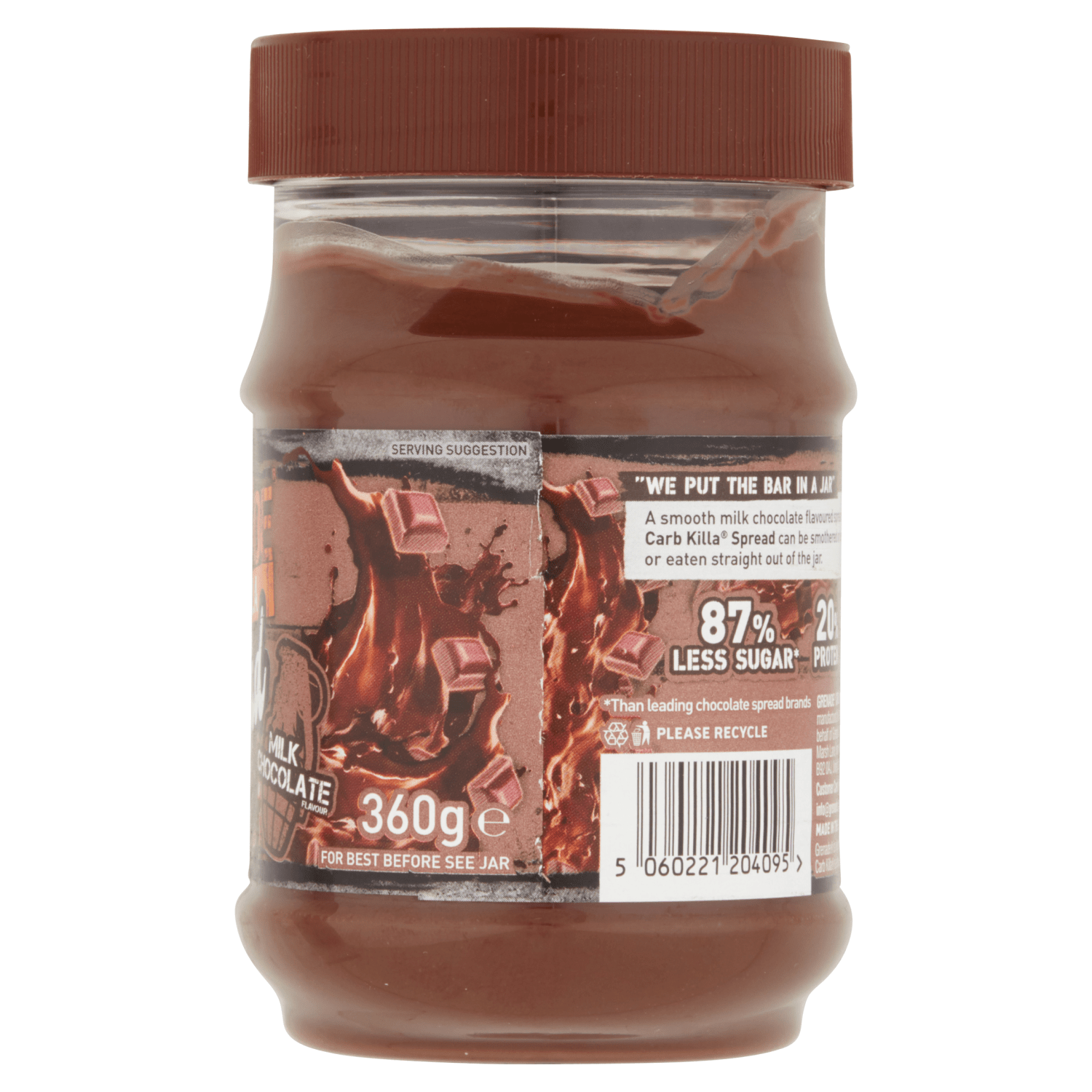 Grenade Carb Killa Spread Milk Choc - UK Food & Drink - 5060221204095