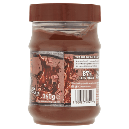 Grenade Carb Killa Spread Milk Choc - UK Food & Drink - 5060221204095