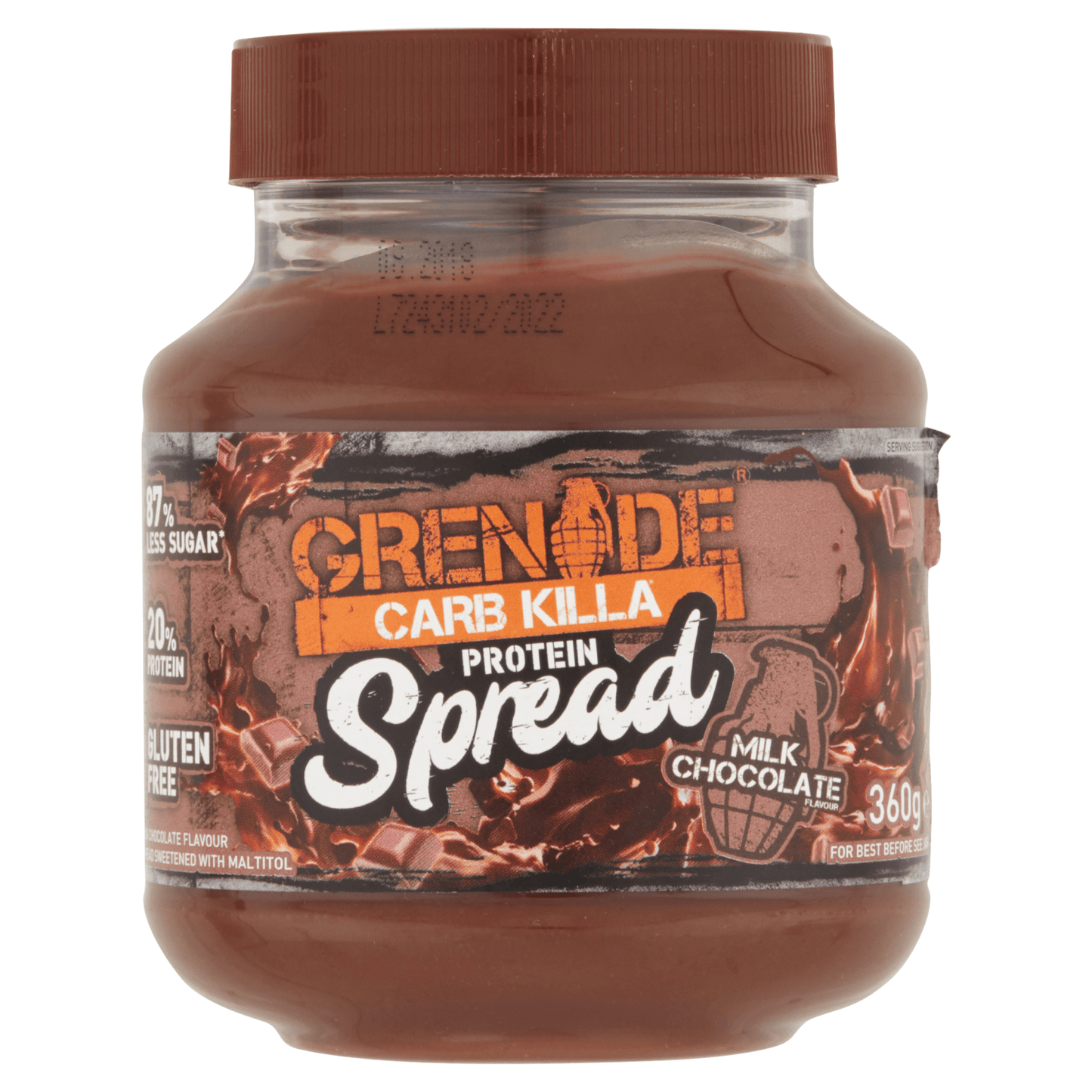 Grenade Carb Killa Spread Milk Choc - UK Food & Drink - 5060221204095