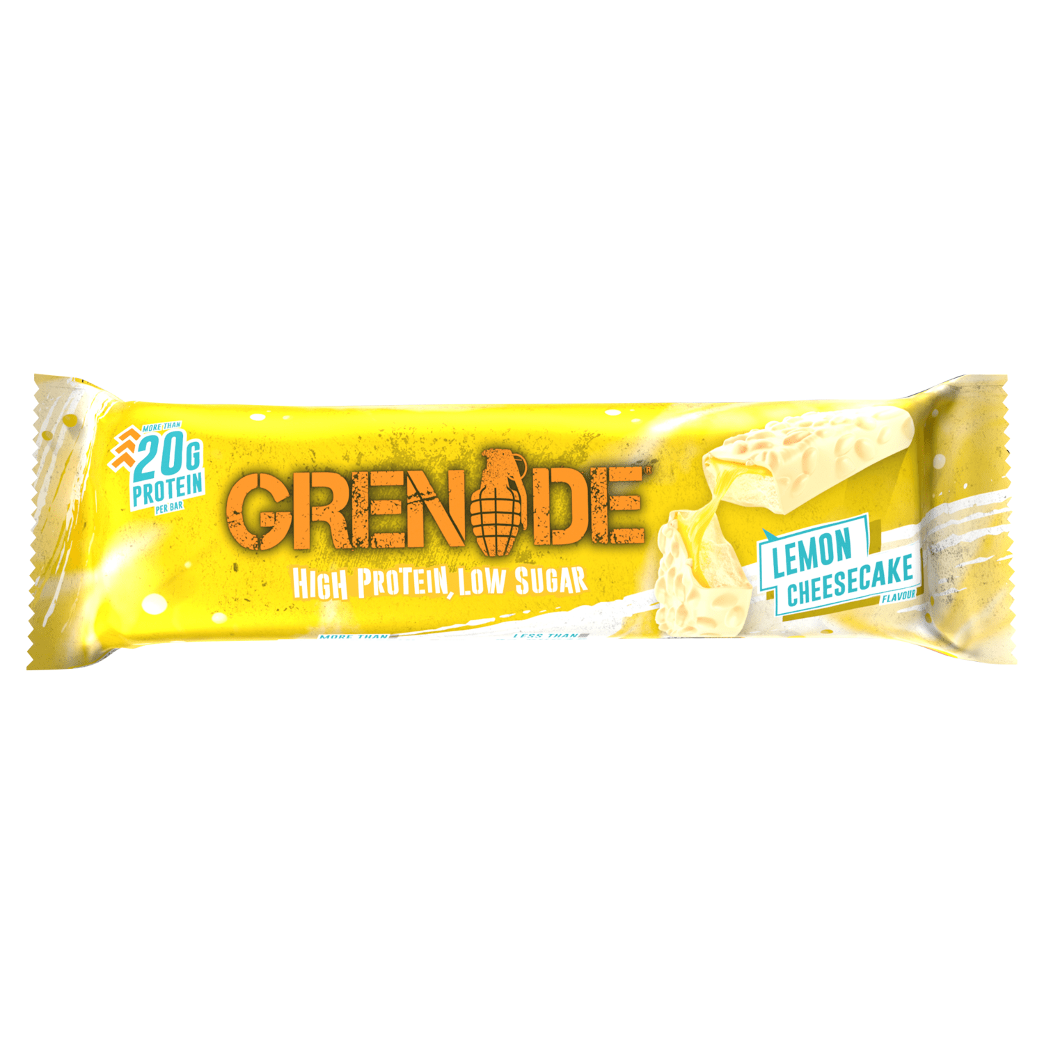 Grenade Lemon Cheesecake Flavour 60g - UK Food & Drink - 5060811381953