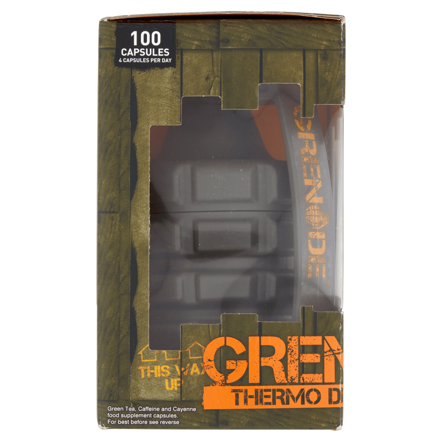 Grenade Thermo Detonator 100 Capsules - UK Food & Drink - 5060221200004