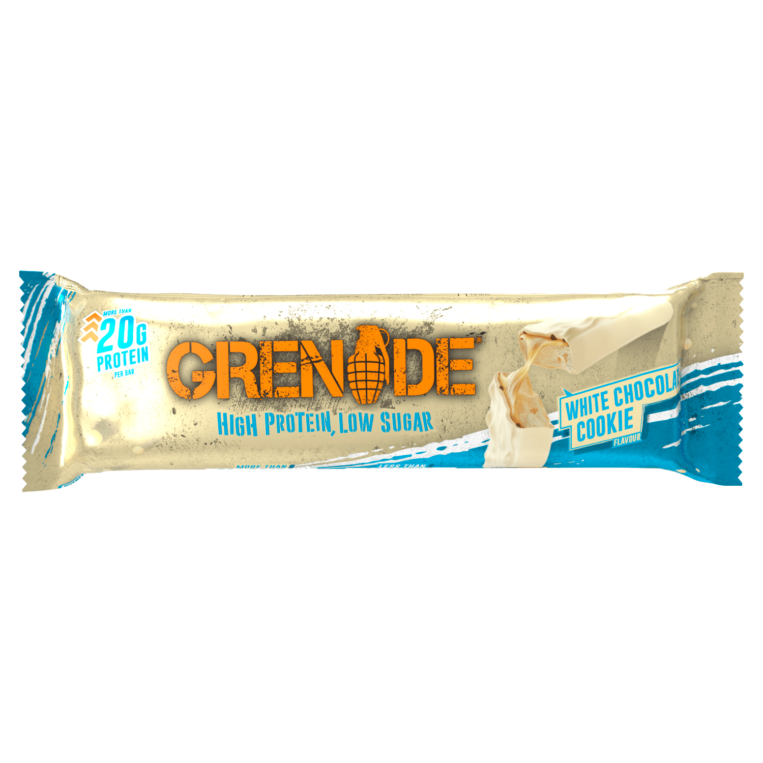 Grenade White Chocolate Cookie Flavour 60g - UK Food & Drink - 5060221201810