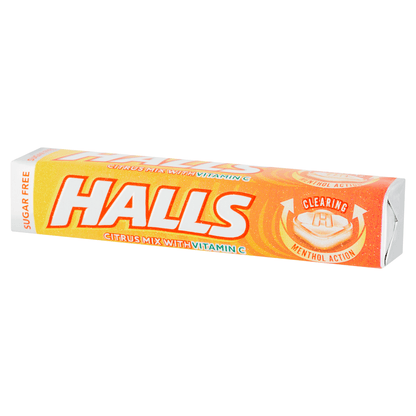 Halls Citrus Mix with Vitamin C 32g - UK Food & Drink - 96043509