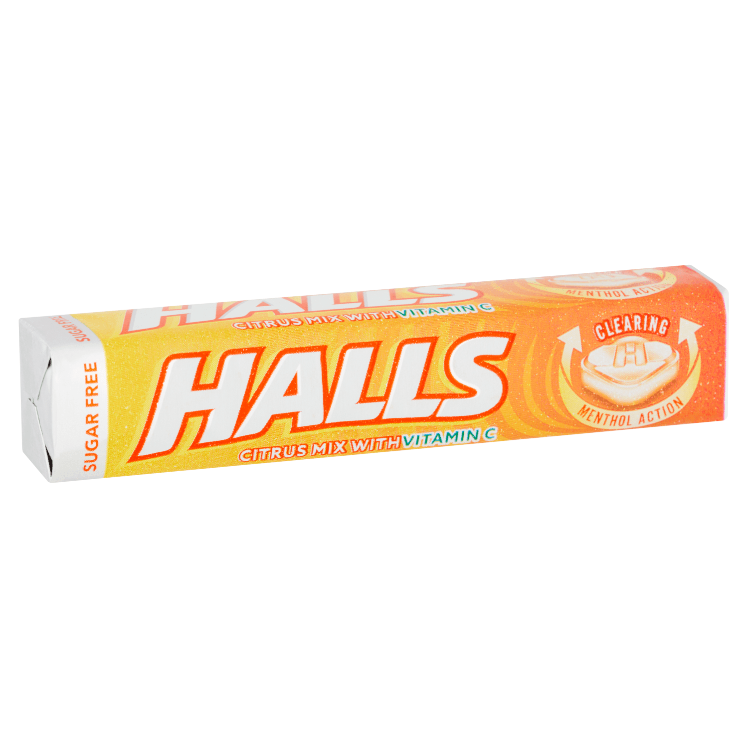 Halls Citrus Mix with Vitamin C 32g - UK Food & Drink - 96043509