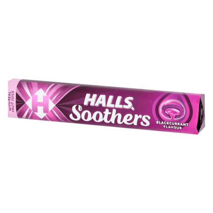Halls Soothers Blackcurrant Cough Drops 45 Gr - UK Food & Drink - 5010455063142