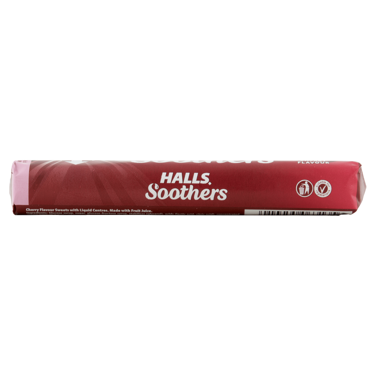 Halls Soothers Cherry Flavour 45g - UK Food & Drink - 5010455063135