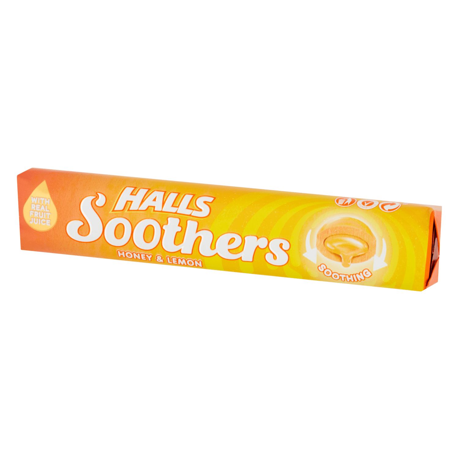 Halls Soothers Honey & Lemon 45g - UK Food & Drink - 7622210412539