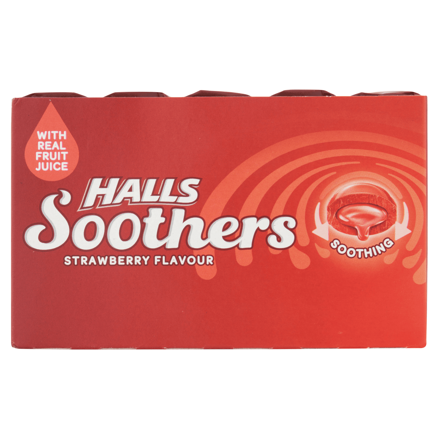 Halls Soothers Strawberry Flavour 45g - UK Food & Drink - 5034660508038