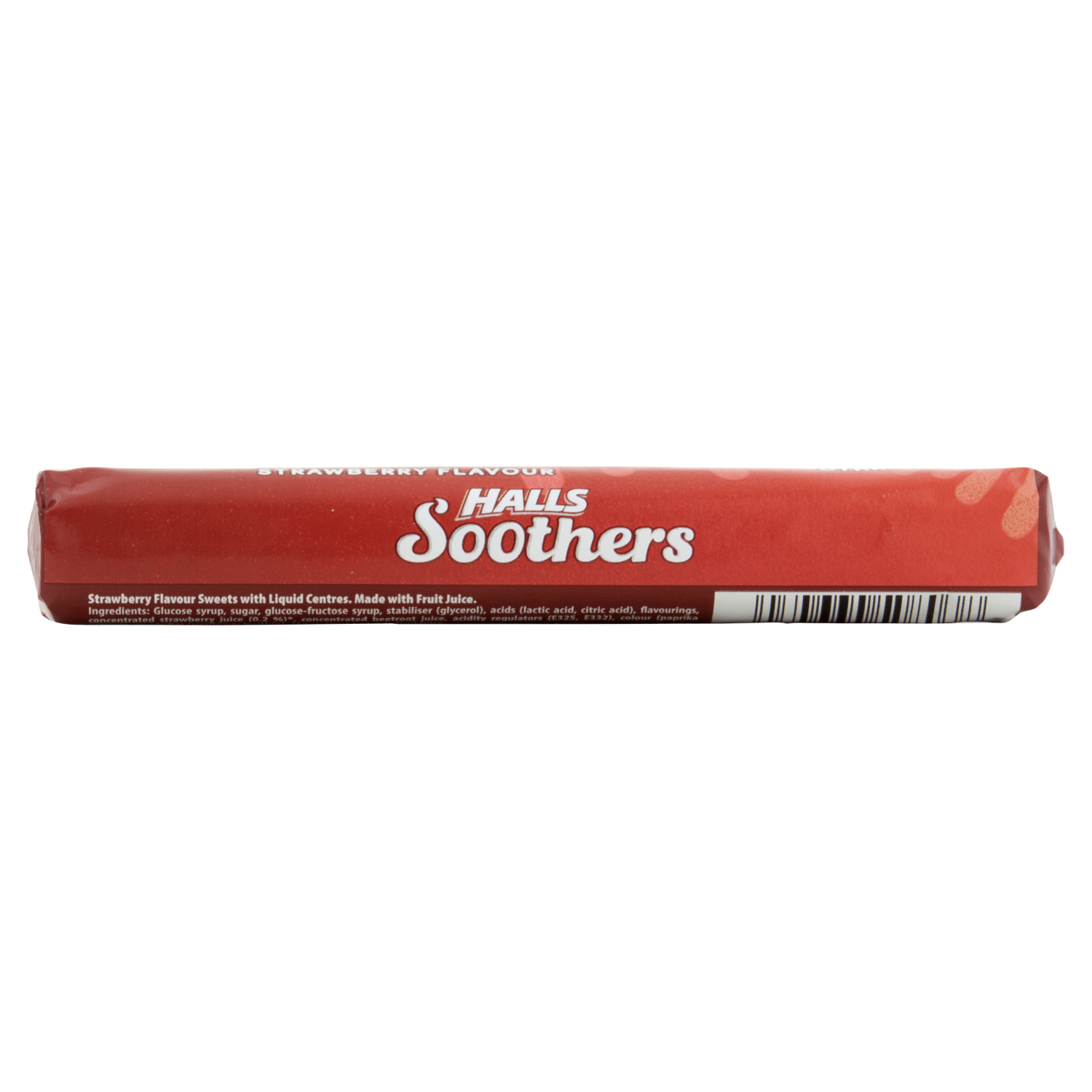 Halls Soothers Strawberry Flavour 45g - UK Food & Drink - 5034660508038