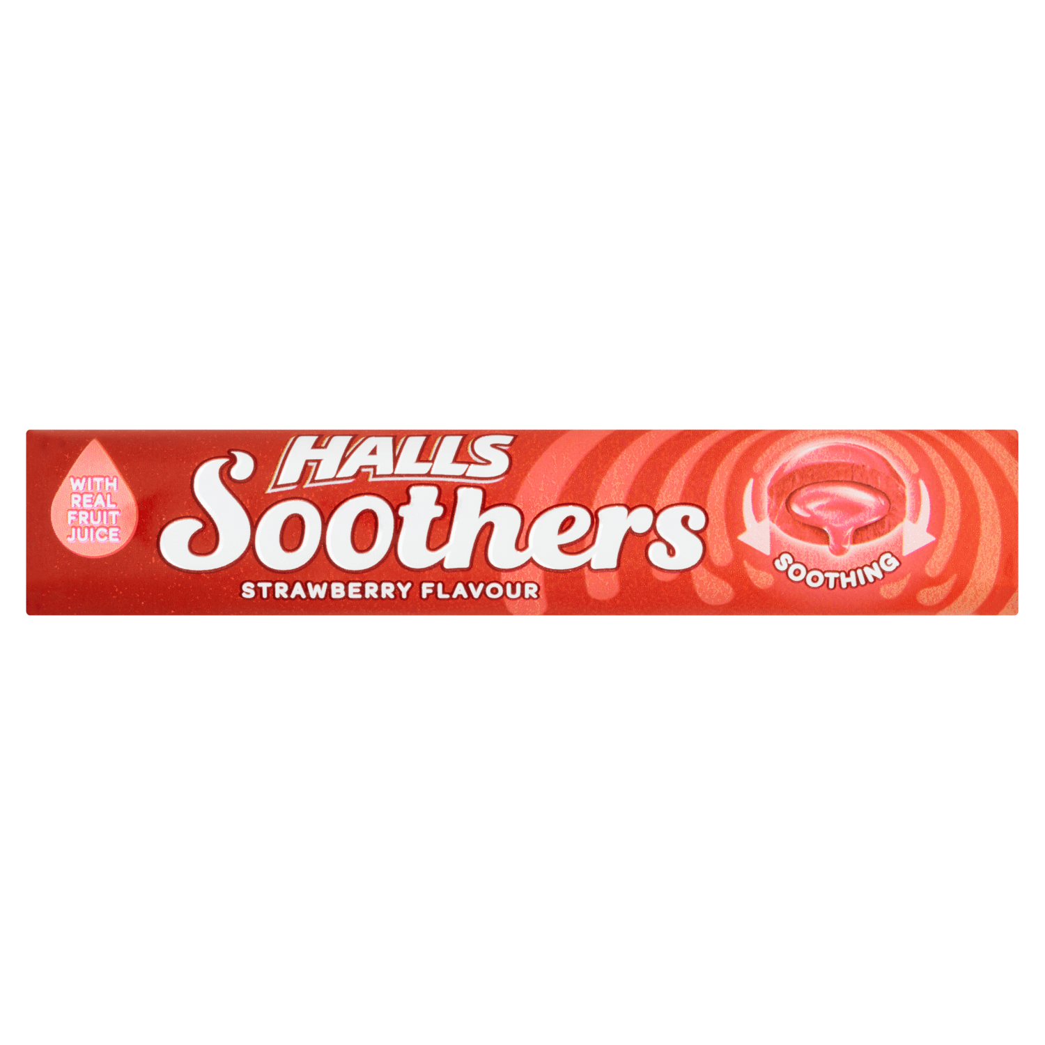 Halls Soothers Strawberry Flavour 45g - UK Food & Drink - 5034660508038