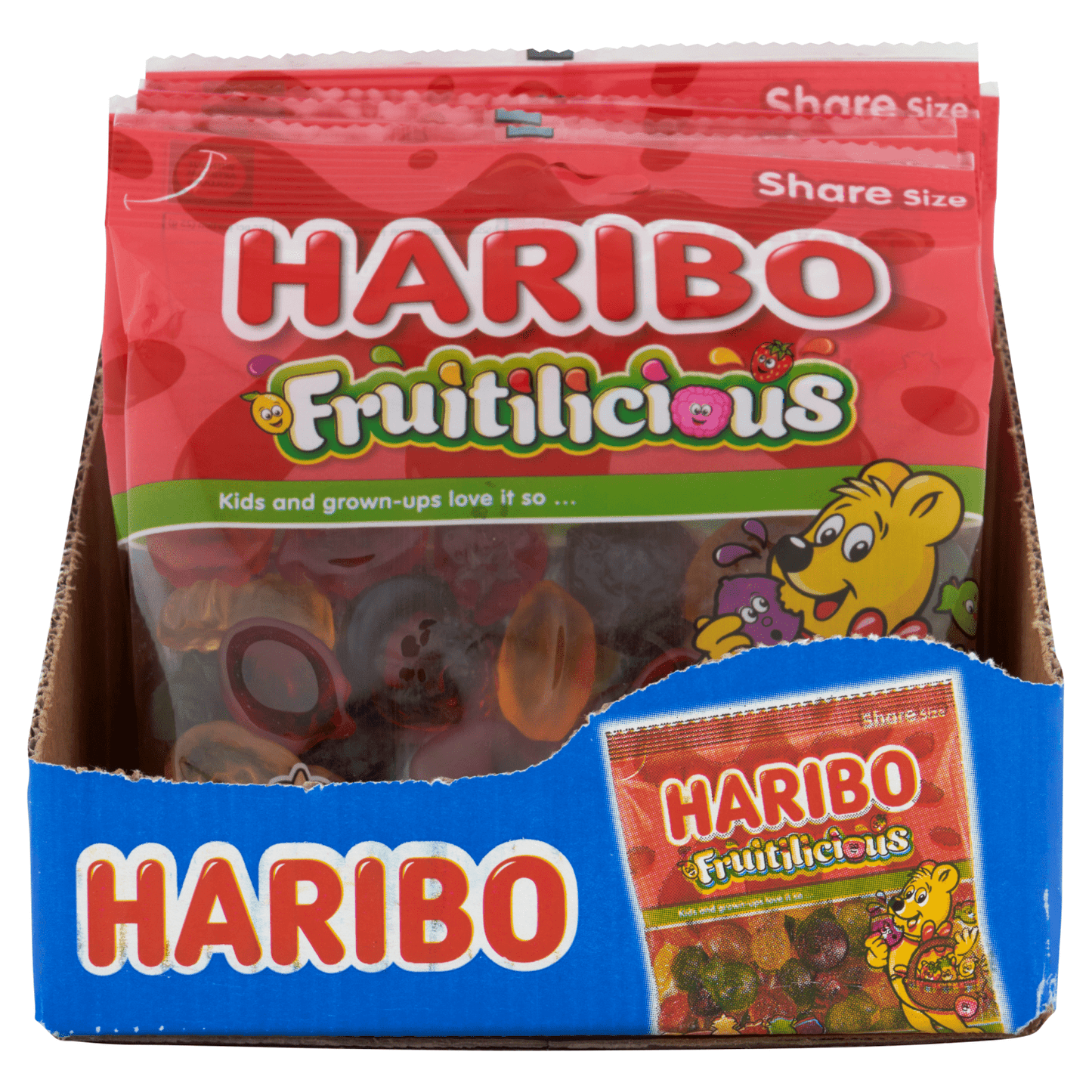 HARIBO Fruitilicious 150g - UK Food & Drink - 5012035963125