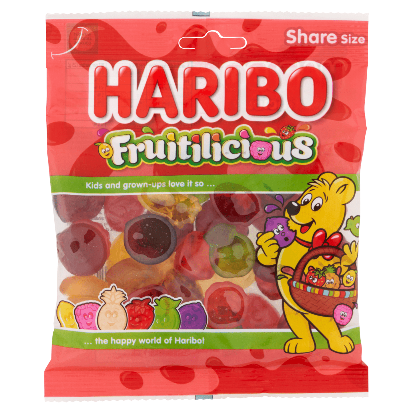 HARIBO Fruitilicious 150g - UK Food & Drink - 5012035963125