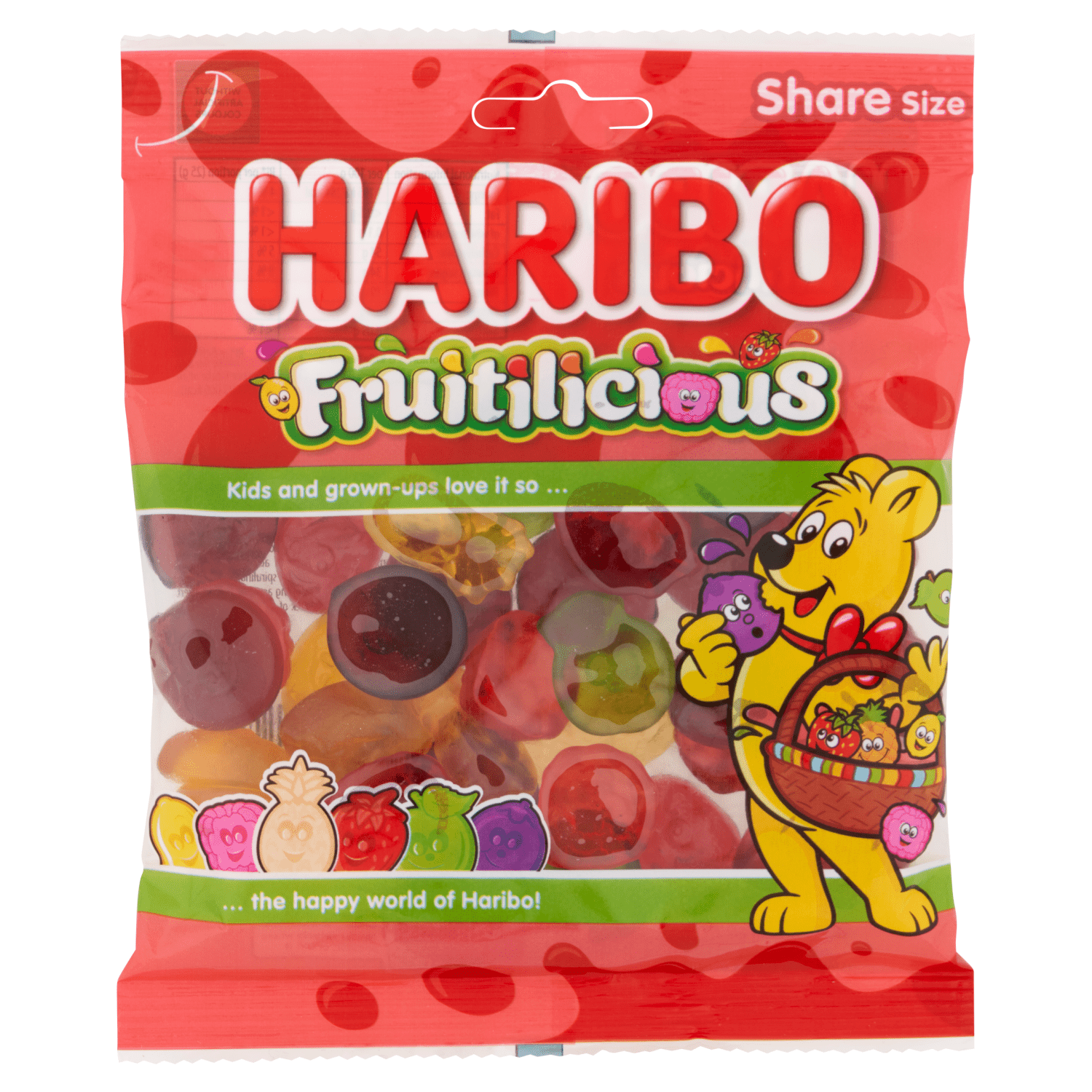 HARIBO Fruitilicious 150g - UK Food & Drink - 5012035963125