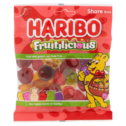 HARIBO Fruitilicious 150g - UK Food & Drink - 5012035963125