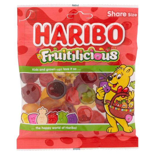 HARIBO Fruitilicious 150g - UK Food & Drink - 5012035963125