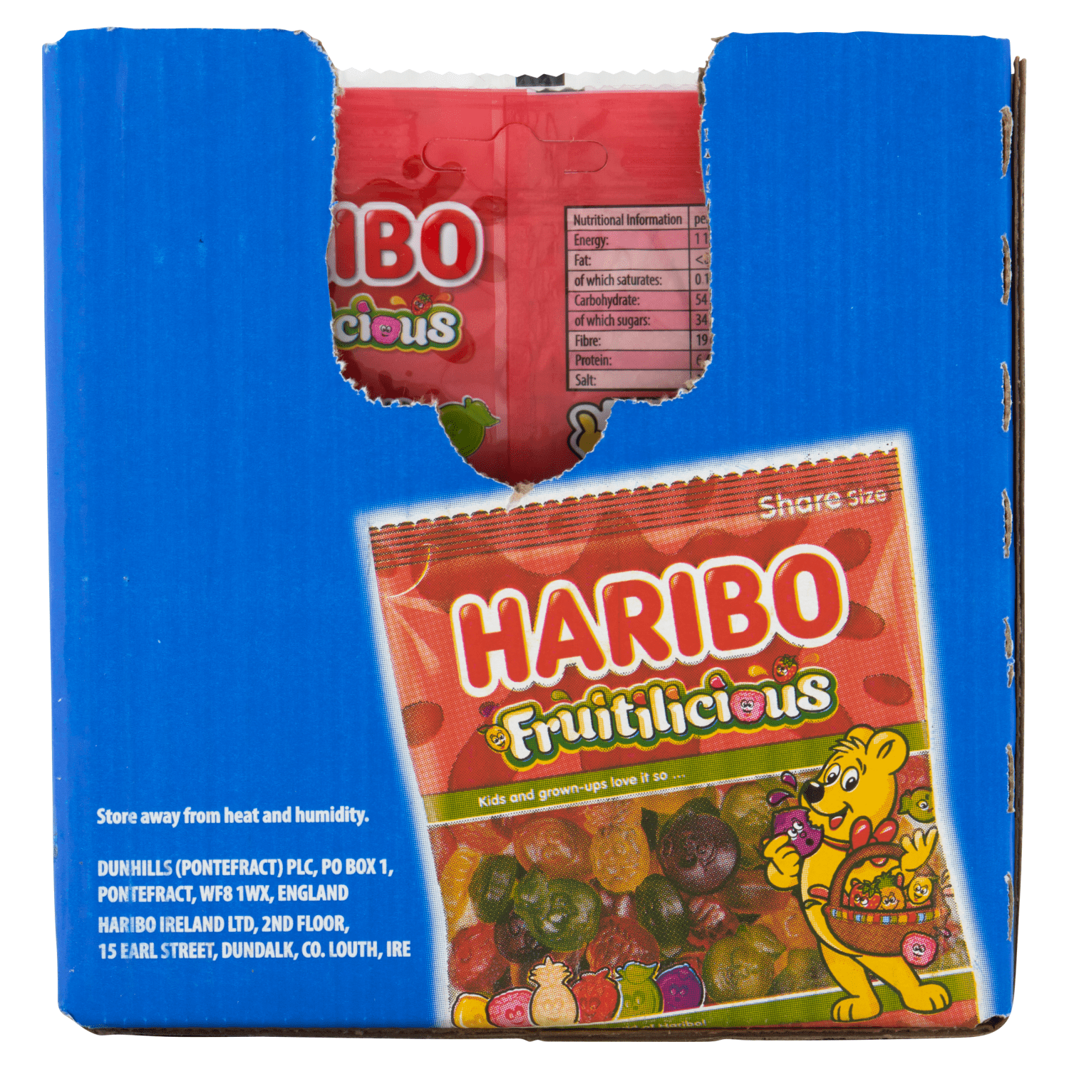 HARIBO Fruitilicious 150g - UK Food & Drink - 5012035963125