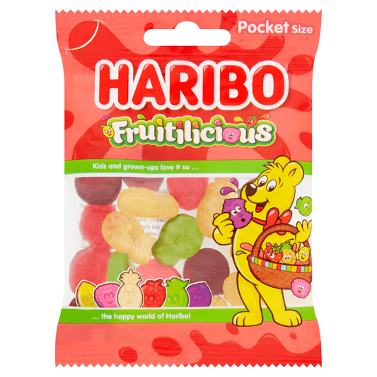 HARIBO Fruitilicious 42g - UK Food & Drink - 5012035969271