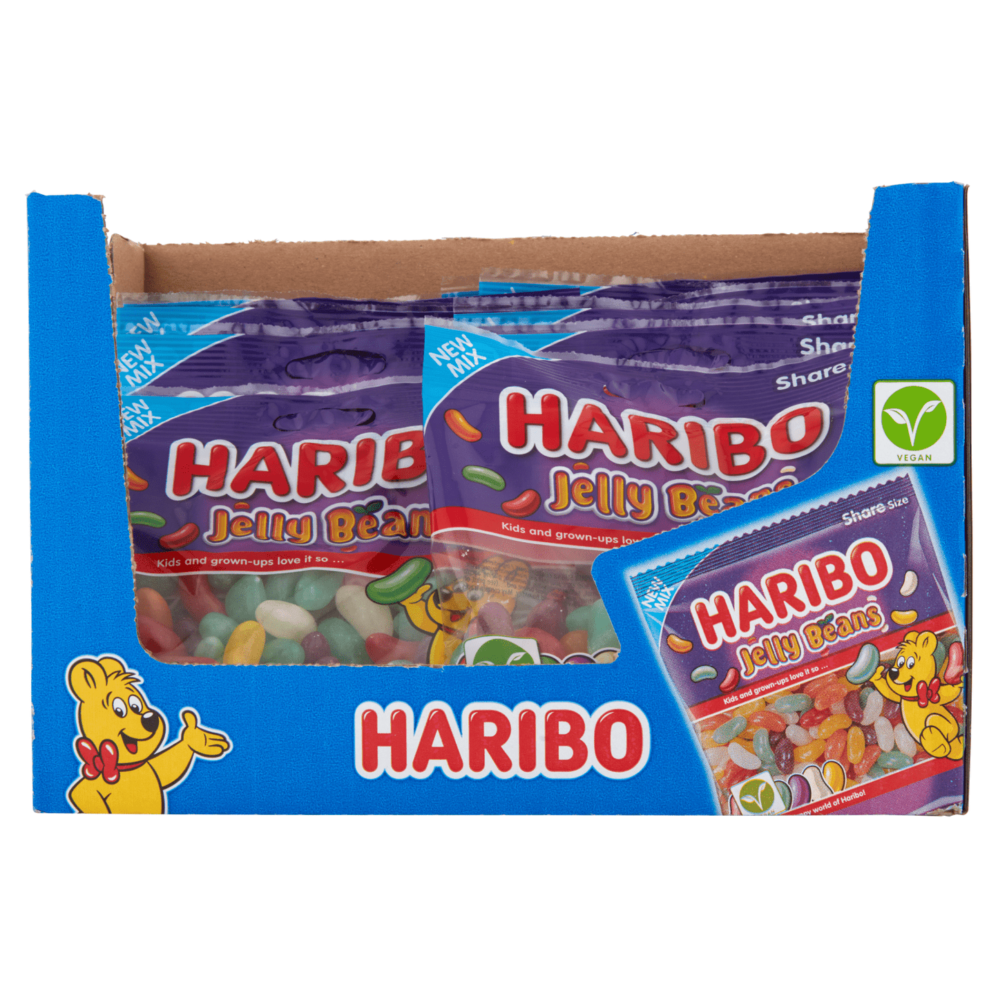 HARIBO Jelly Beans 140g - UK Food & Drink - 5012035969301