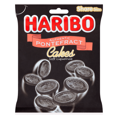 HARIBO Pontefract Cakes Bag 160g - UK Food & Drink - 5012035962319