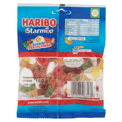 HARIBO Starmix Bag 160g - UK Food & Drink - 5012035963460