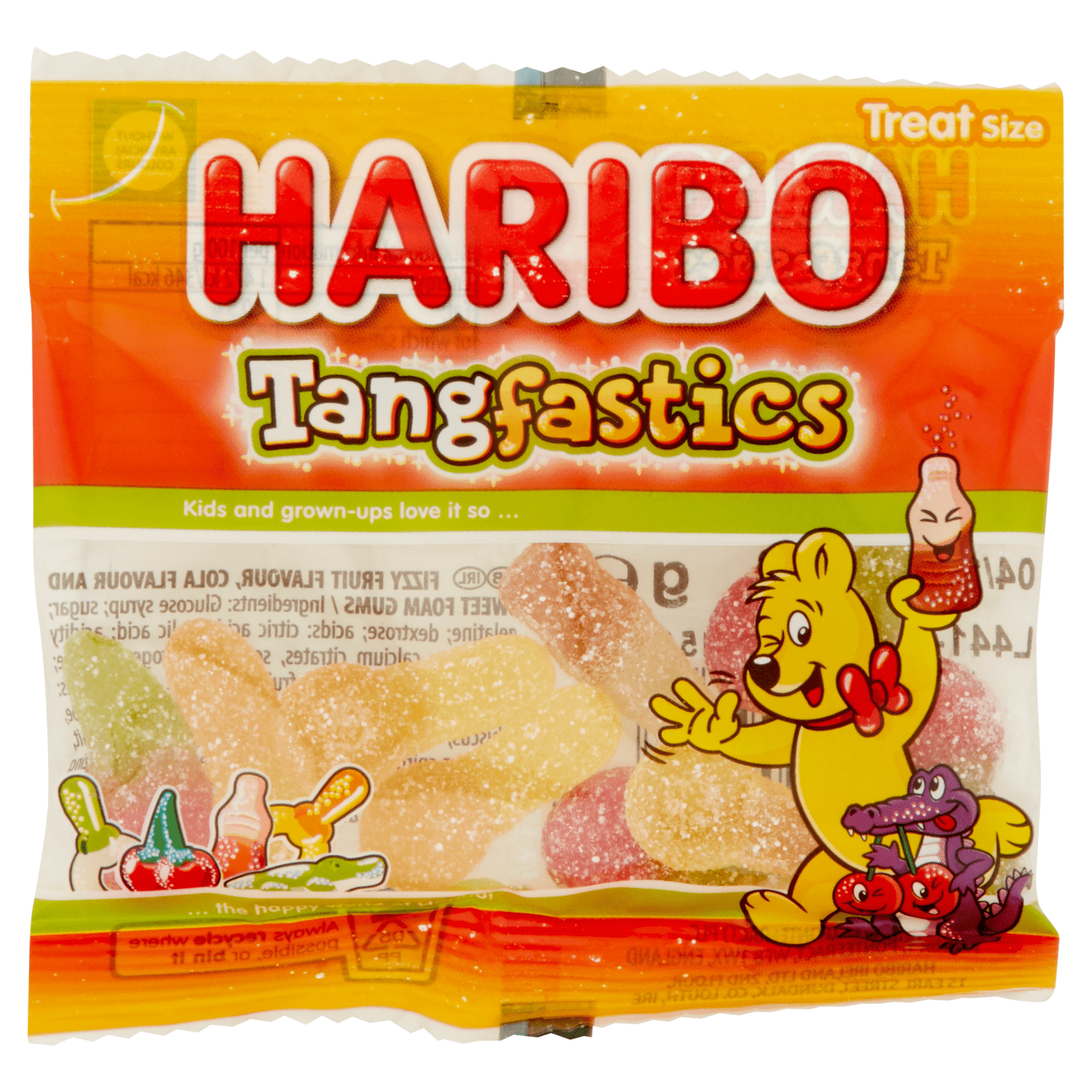 HARIBO Tangfastics Bag 16g - UK Food & Drink - 5012035909376