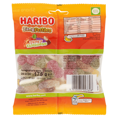 HARIBO Tangfastics Bag 175g - UK Food & Drink - 5012035927608