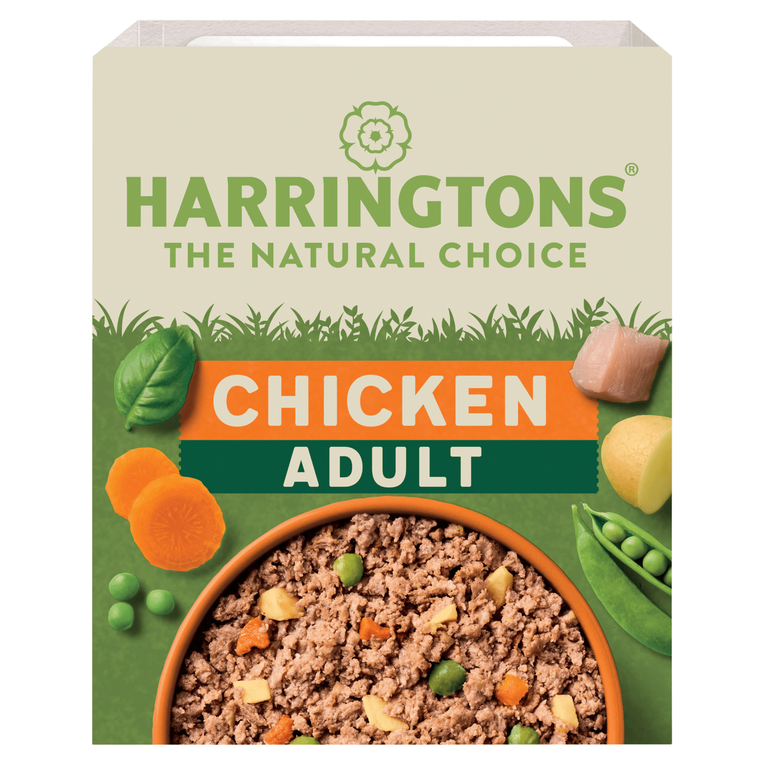 Harringtons Tasty Chicken & Farm - Grown Veg for Adult Dogs 400g - UK Food & Drink - 5013919002060