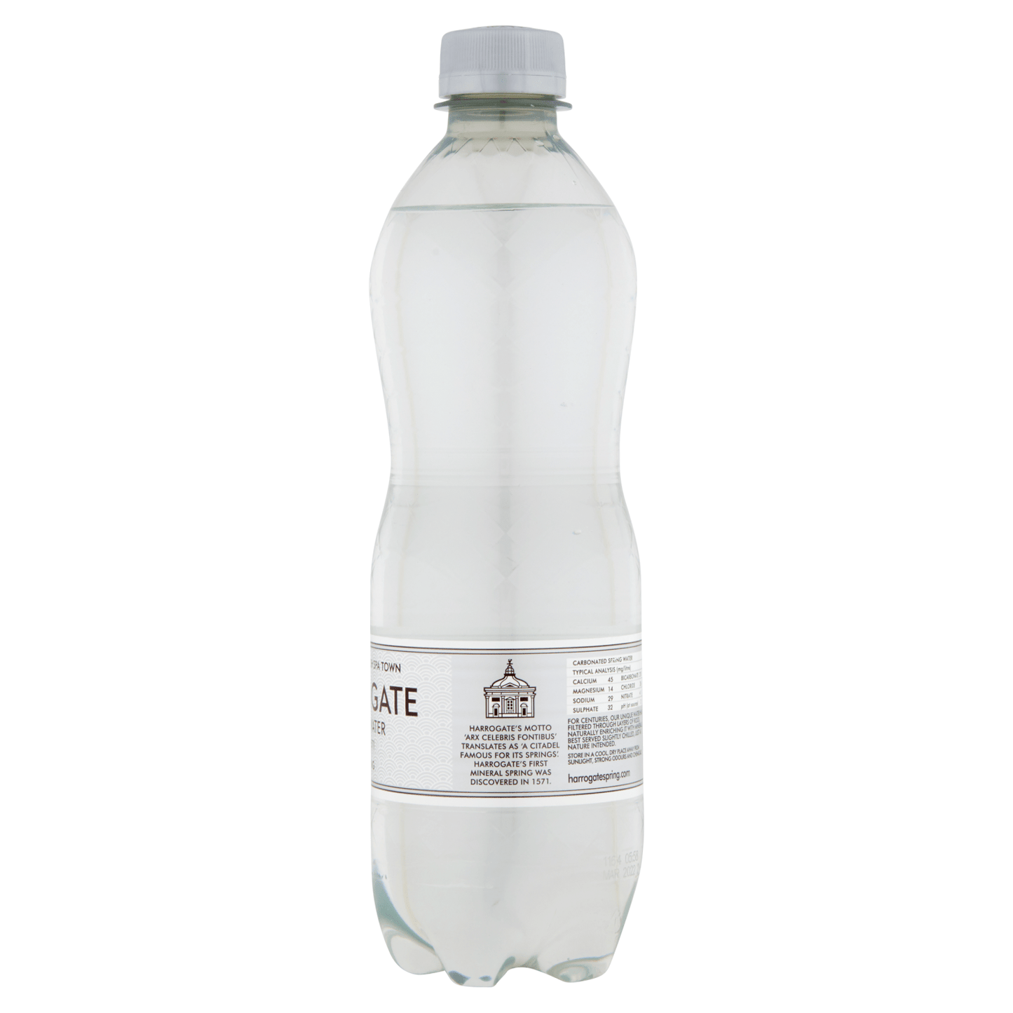 Harrogate Spring Water Sparkling 500ml - UK Food & Drink - 5060042350049