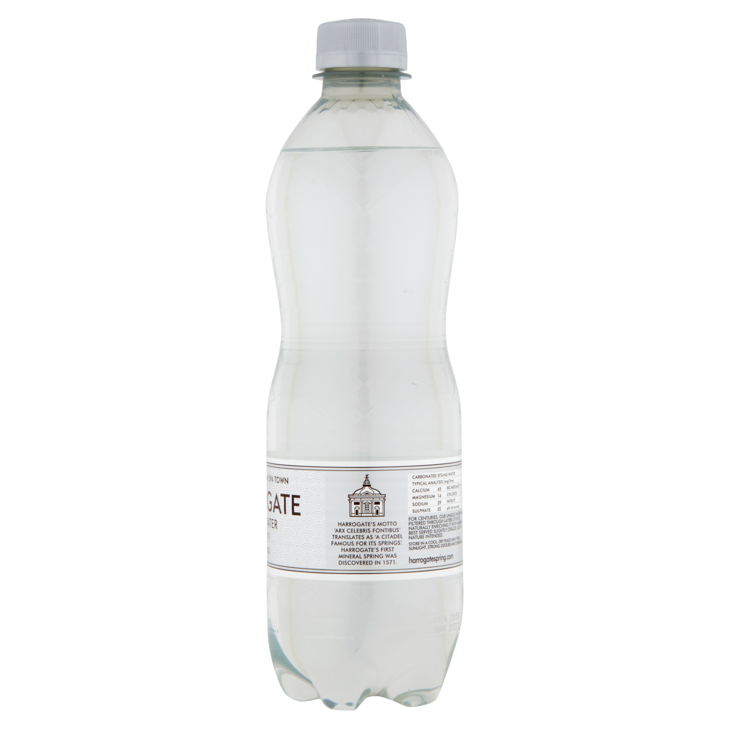 Harrogate Spring Water Sparkling 500ml - UK Food & Drink - 5060042350049