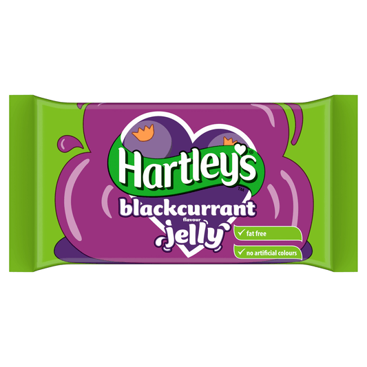 Hartley's Blackcurrant Flavour Jelly 135g - UK Food & Drink - 5000354160868