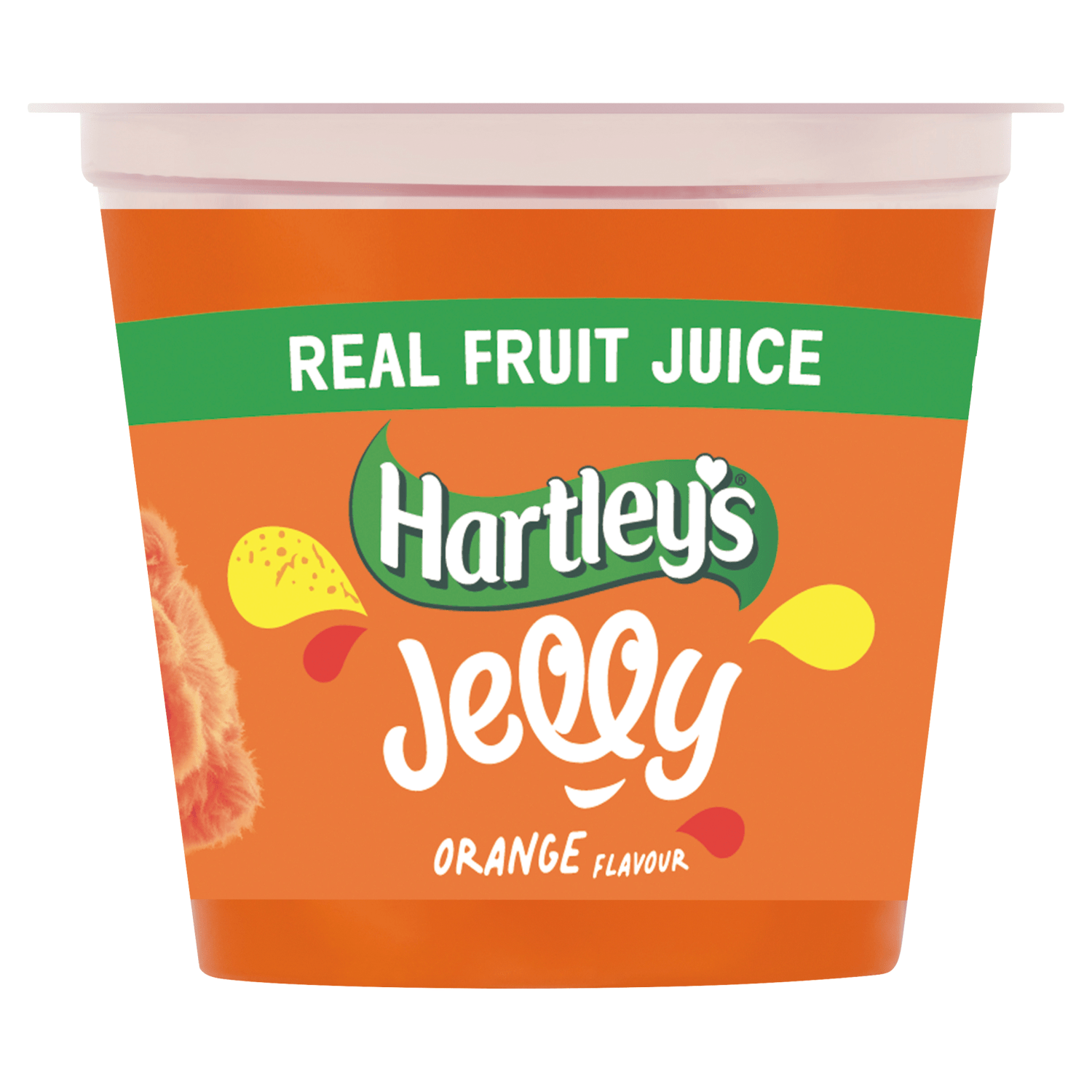 Hartley's Jelly Orange Flavour 125g - UK Food & Drink - 50126057