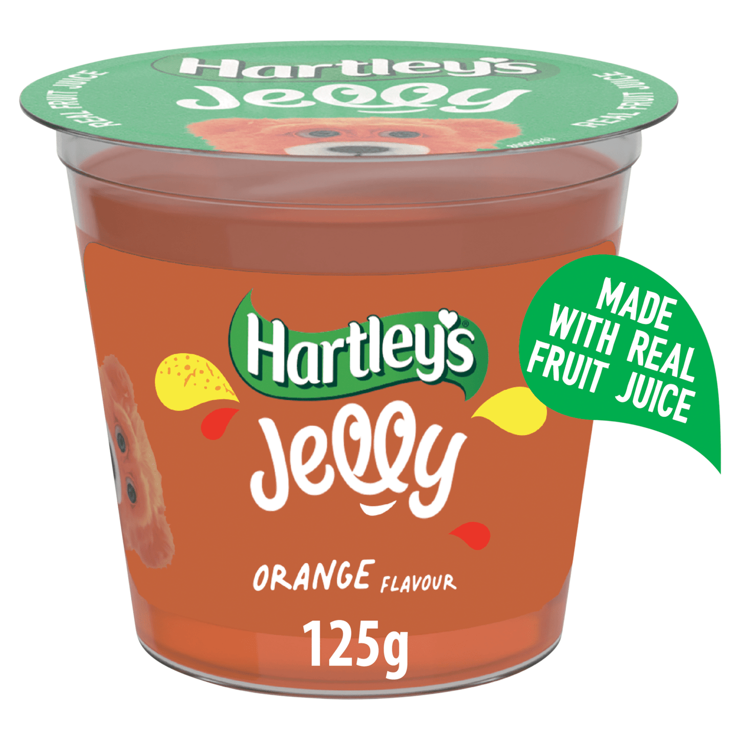 Hartley's Jelly Orange Flavour 125g - UK Food & Drink - 50126057