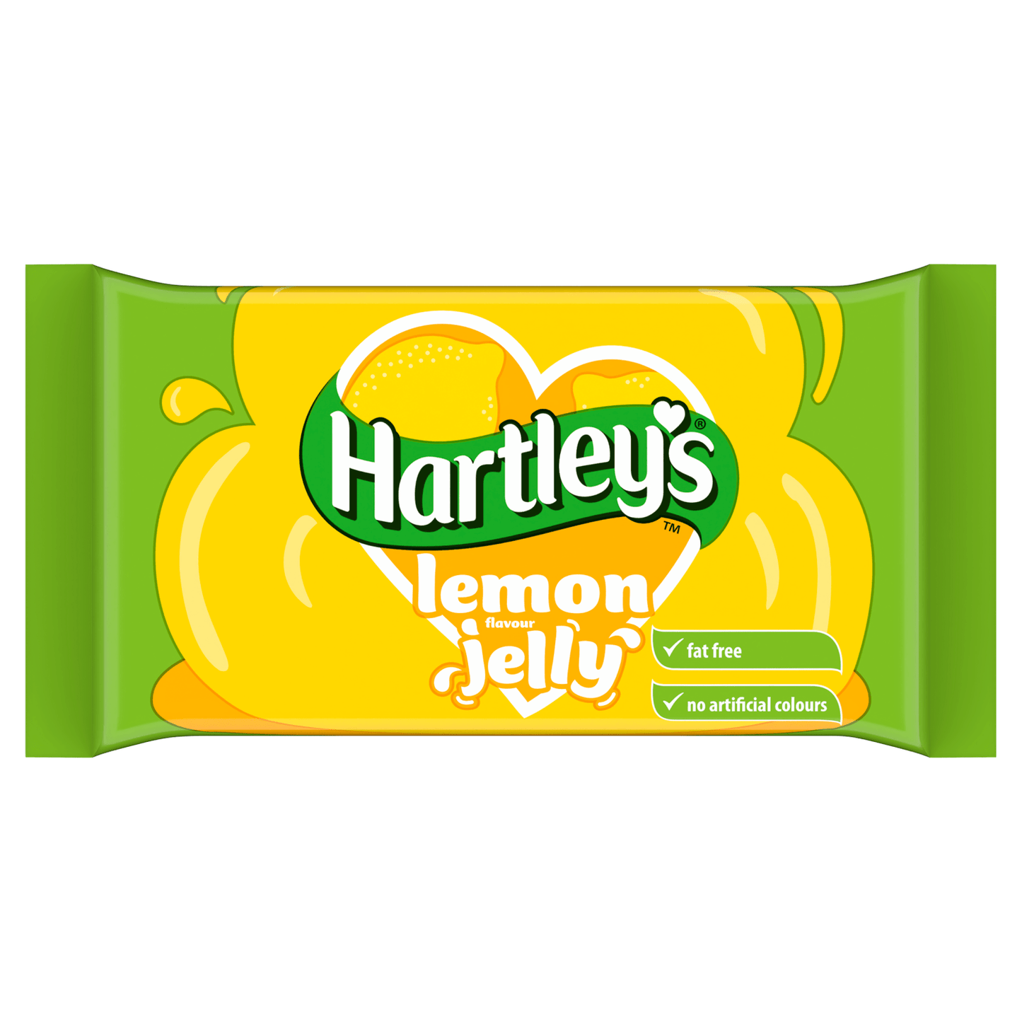 Hartley's Lemon Flavour Jelly 135g - UK Food & Drink - 5000354160905