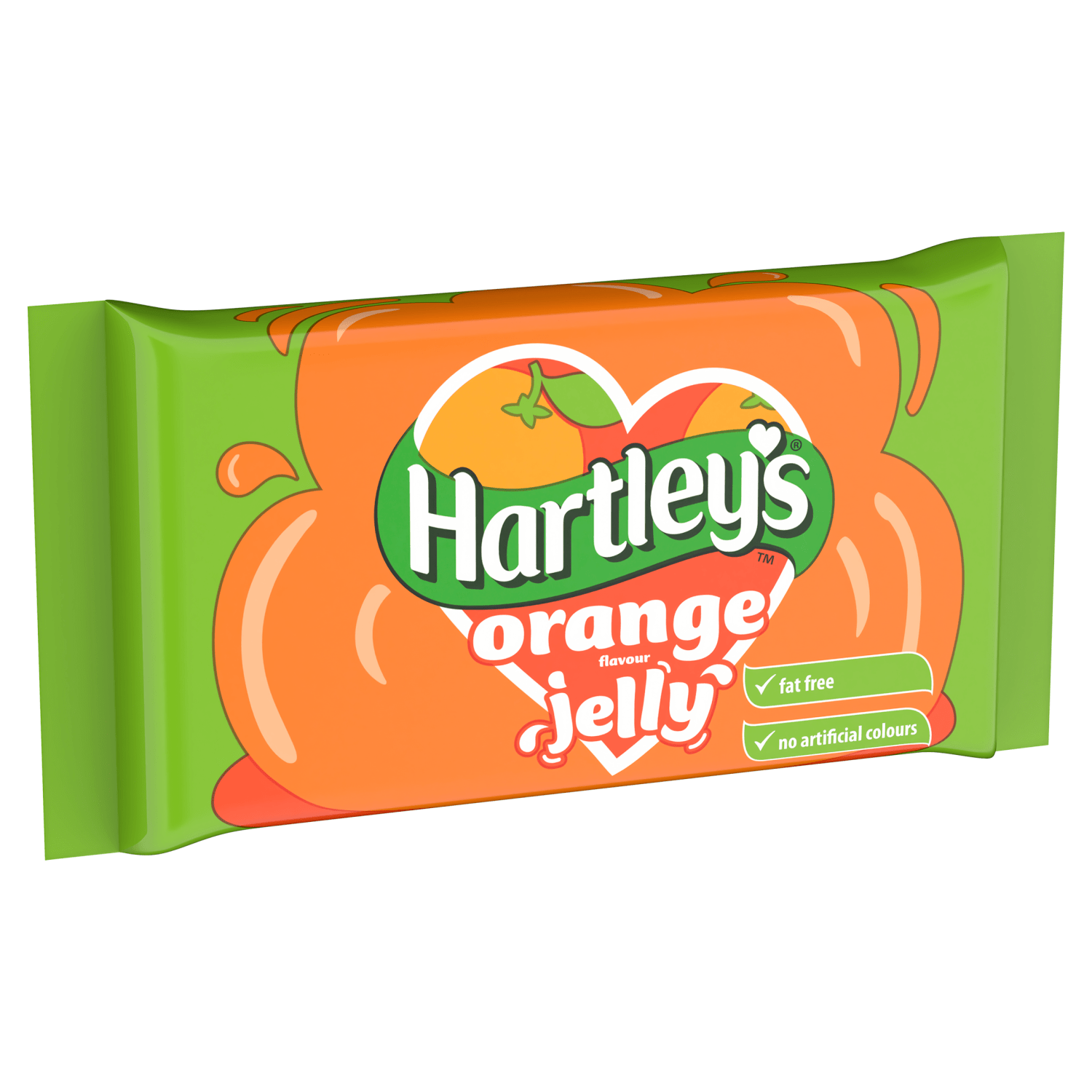 Hartley's Orange Flavour Jelly 135g - UK Food & Drink - 5000354160912