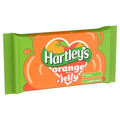 Hartley's Orange Flavour Jelly 135g - UK Food & Drink - 5000354160912