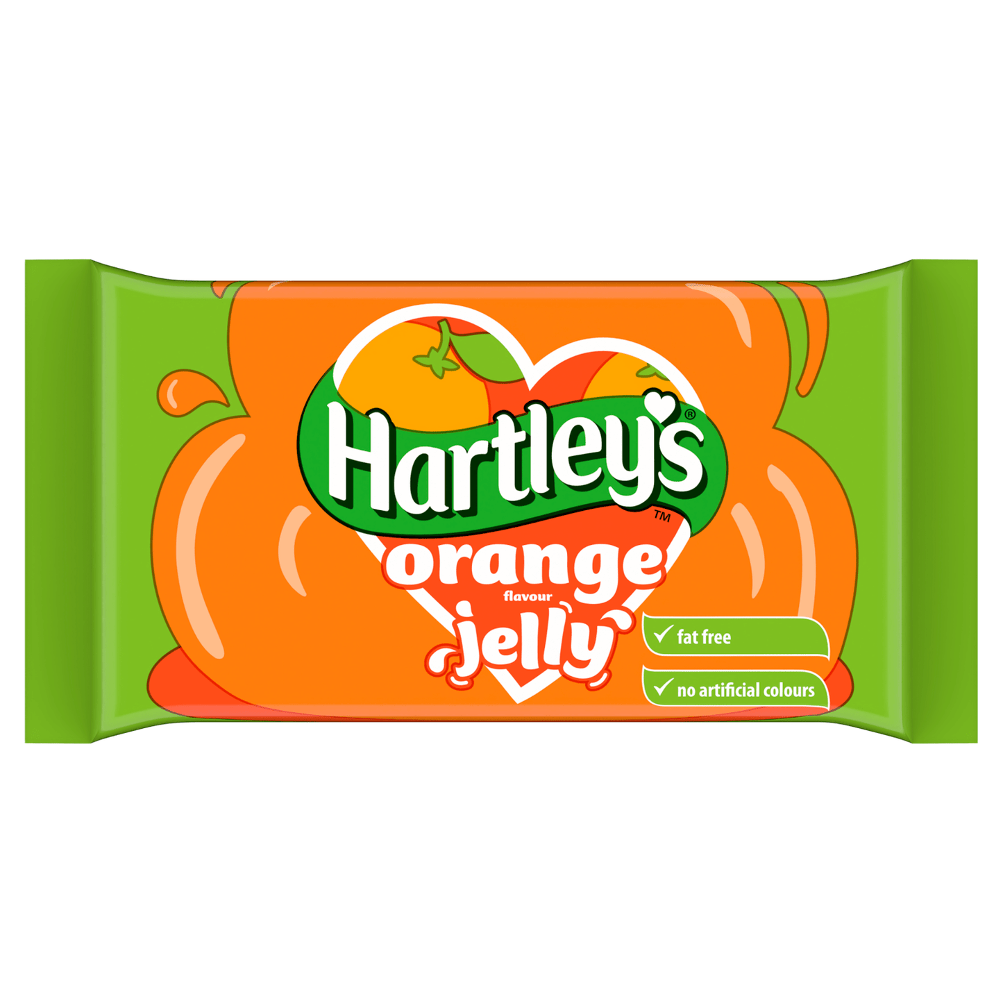 Hartley's Orange Flavour Jelly 135g - UK Food & Drink - 5000354160912
