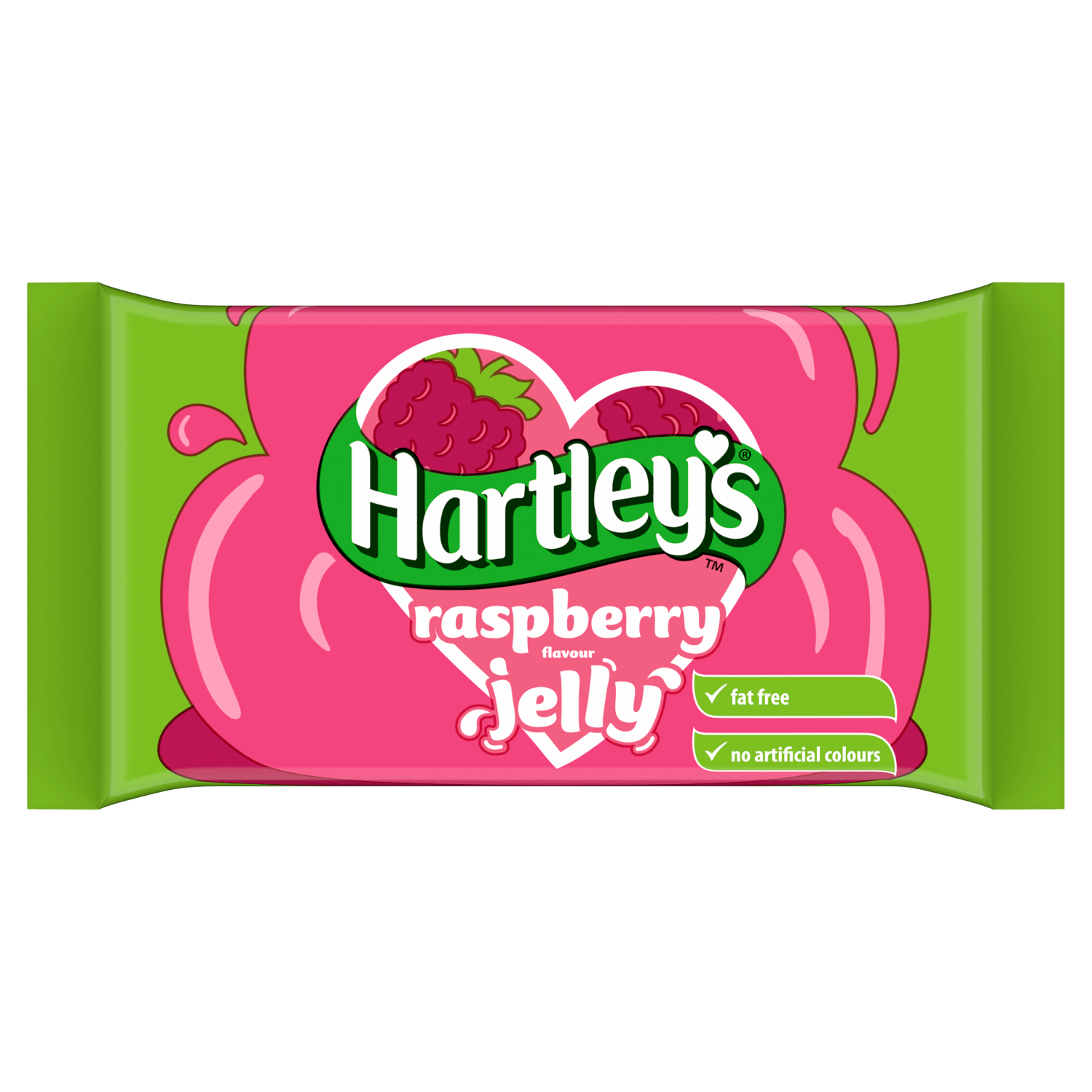 Hartley's Raspberry Flavour Jelly 135g - UK Food & Drink - 5000354160882