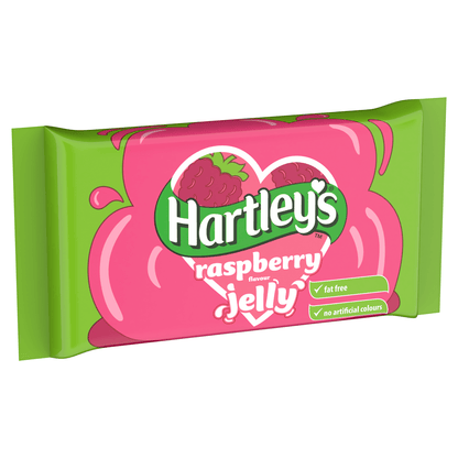 Hartley's Raspberry Flavour Jelly 135g - UK Food & Drink - 5000354160882