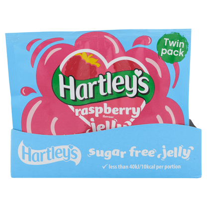 Hartley's Raspberry Flavour Jelly 2 x 11.5g (23g) - UK Food & Drink - 5000354160936